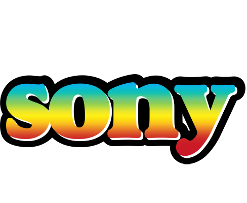 Sony color logo