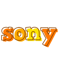 Sony desert logo