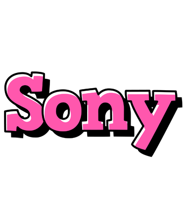 Sony girlish logo