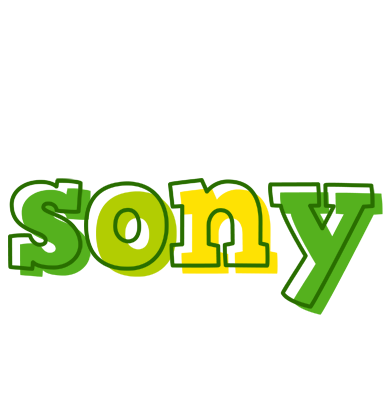 Sony juice logo