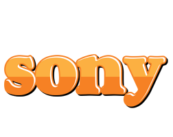 Sony orange logo