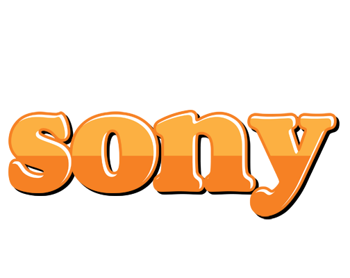 Sony orange logo