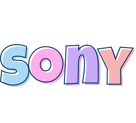 Sony pastel logo