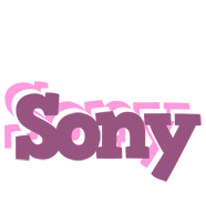 Sony relaxing logo