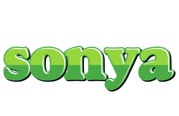 Sonya apple logo