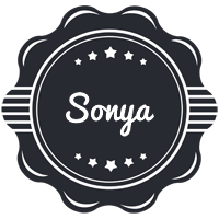 Sonya badge logo