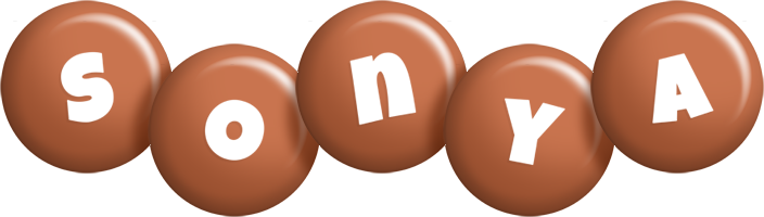 Sonya candy-brown logo