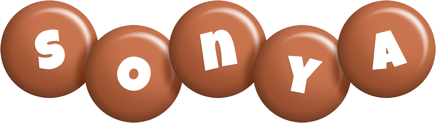 Sonya candy-brown logo