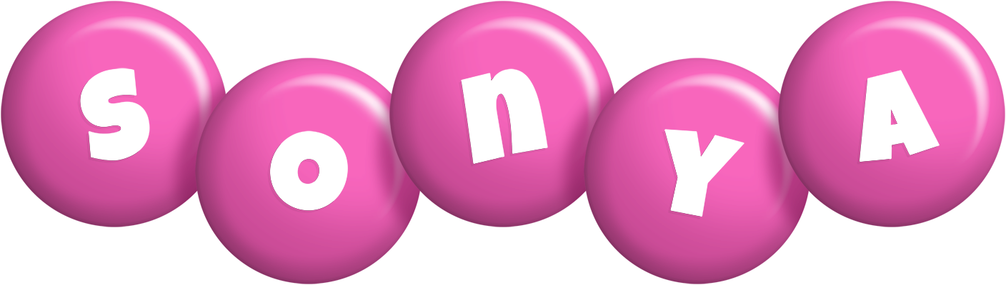 Sonya candy-pink logo