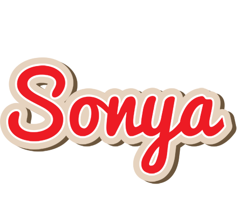 Sonya chocolate logo