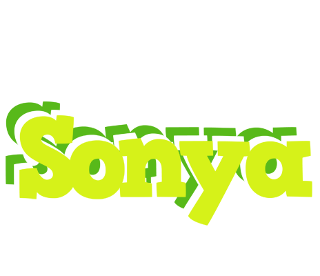 Sonya citrus logo