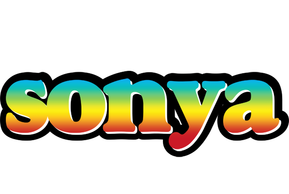 Sonya color logo