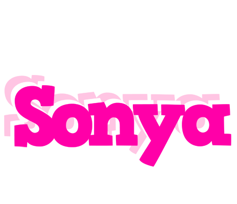 Sonya dancing logo