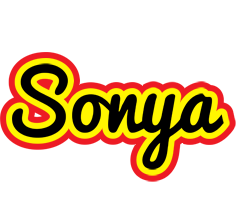 Sonya flaming logo