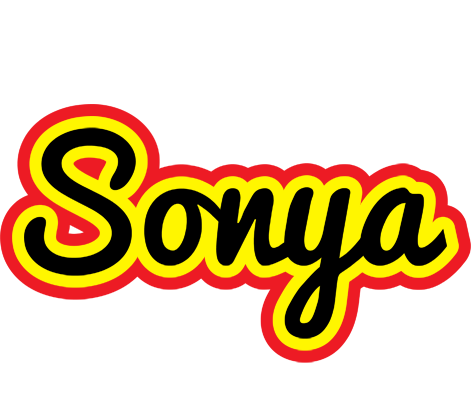 Sonya flaming logo