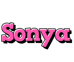 Sonya girlish logo