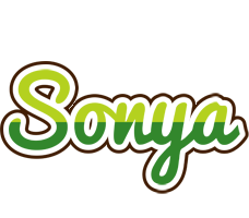 Sonya golfing logo