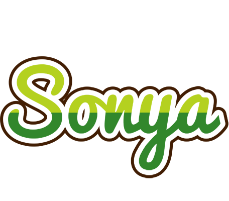 Sonya golfing logo