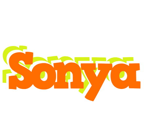 Sonya healthy logo