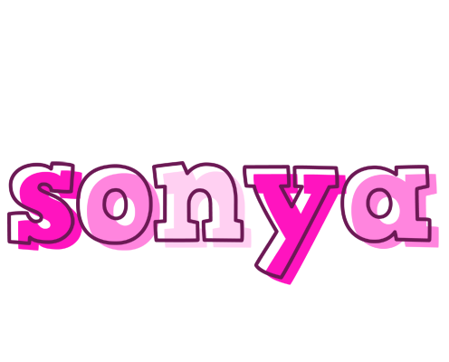Sonya hello logo