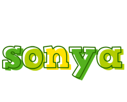 Sonya juice logo