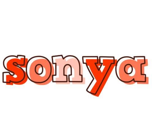 Sonya paint logo