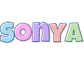 Sonya pastel logo