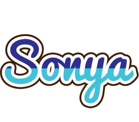 Sonya raining logo