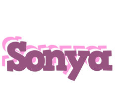 Sonya relaxing logo