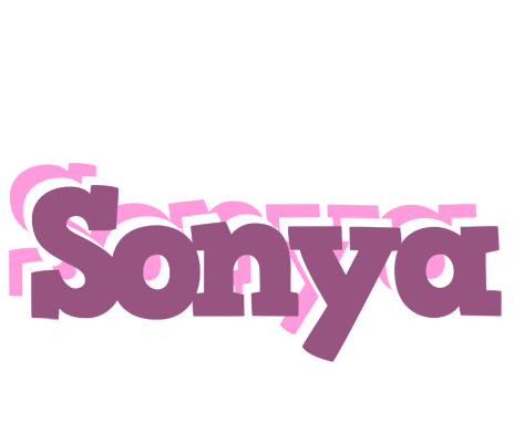 Sonya relaxing logo