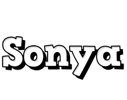 Sonya snowing logo