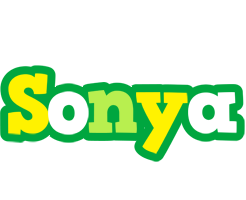 Sonya soccer logo