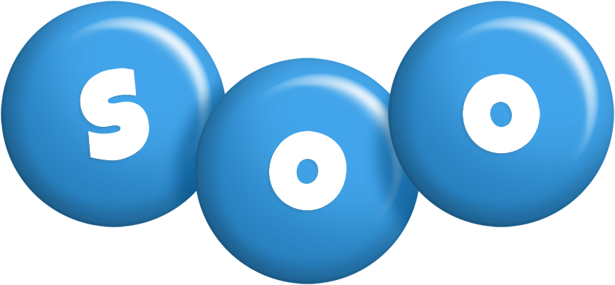 Soo candy-blue logo