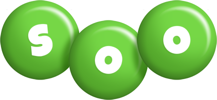 Soo candy-green logo