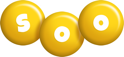 Soo candy-yellow logo