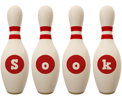 Sook bowling-pin logo