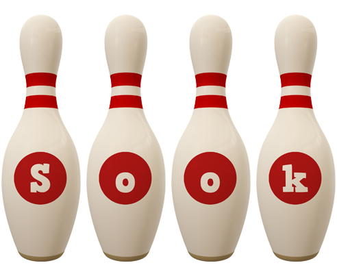 Sook bowling-pin logo