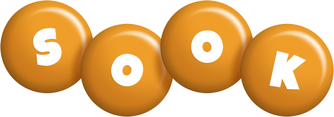 Sook candy-orange logo