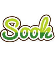 Sook golfing logo