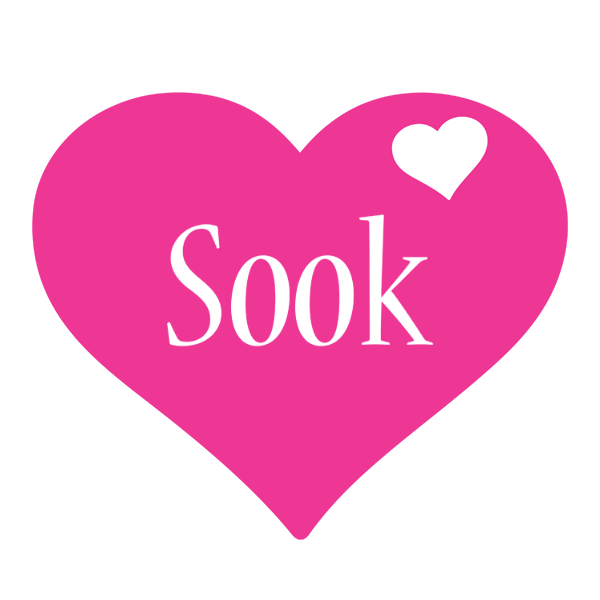 Sook love-heart logo