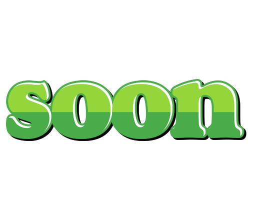 Soon apple logo