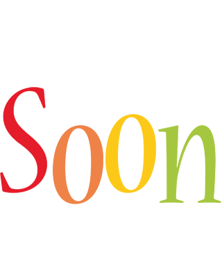 Soon birthday logo