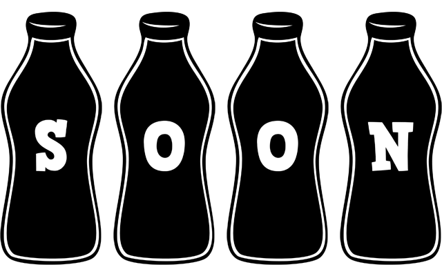 Soon bottle logo
