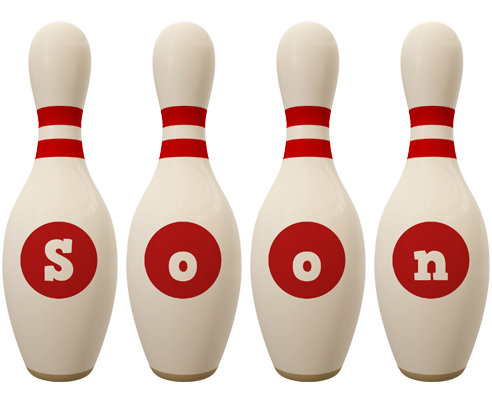 Soon bowling-pin logo