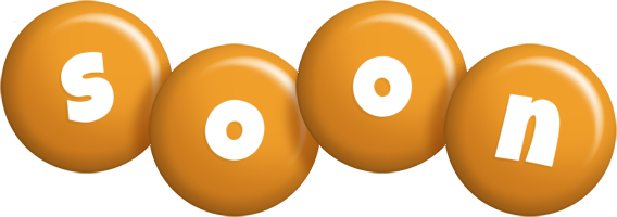 Soon candy-orange logo