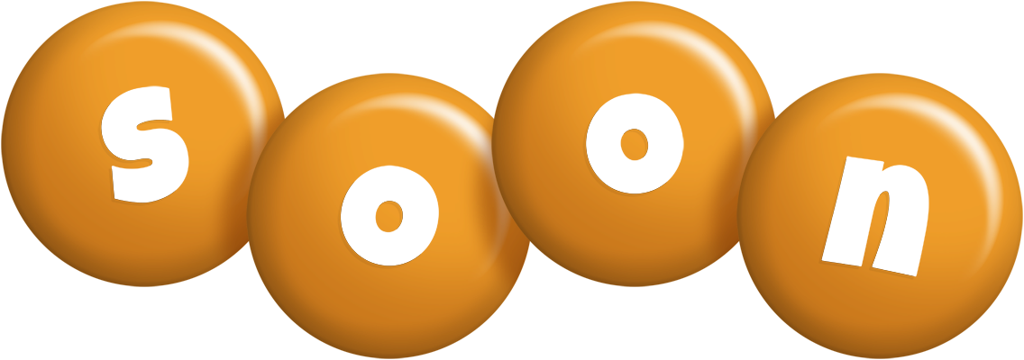 Soon candy-orange logo