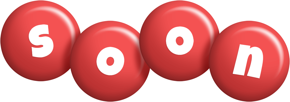 Soon candy-red logo