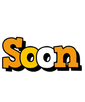Soon cartoon logo
