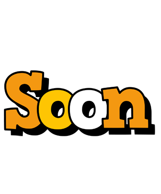 Soon cartoon logo
