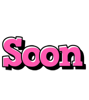 Soon girlish logo